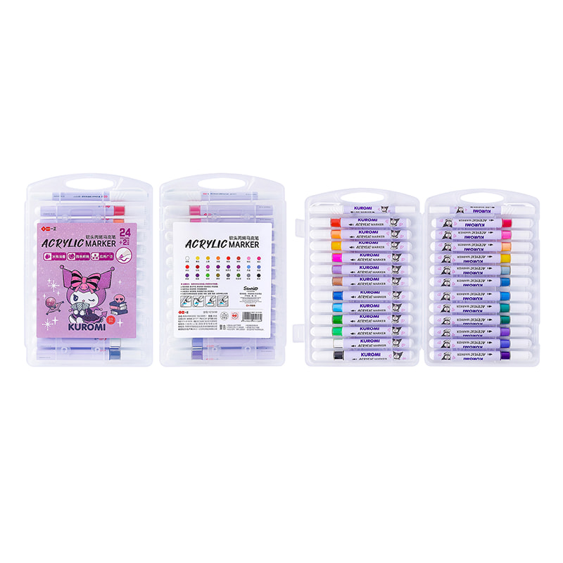YZ5138 Kuromi Acrylmarker (weicher Pinsel)