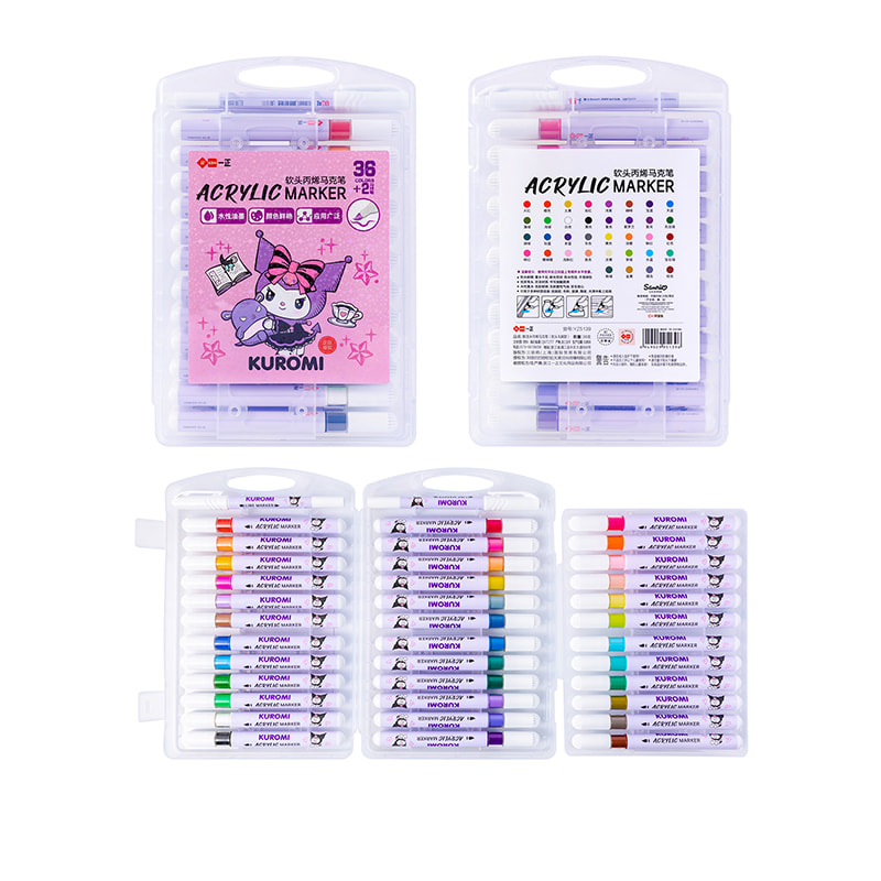 YZ5139 Coolmi Acrylmarker (weicher Pinsel)