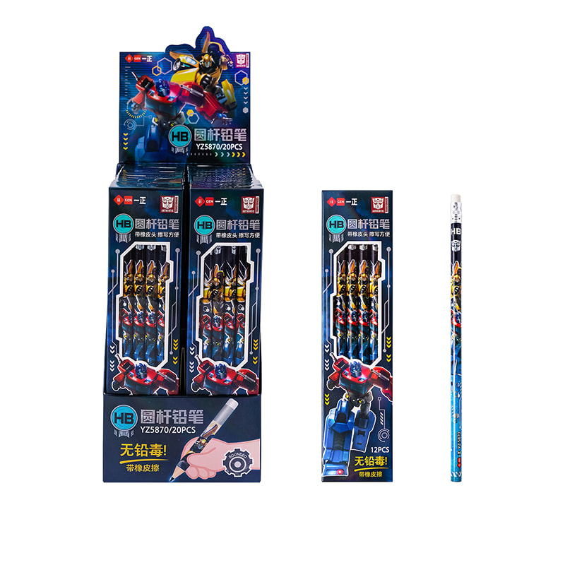 YZ5870 Transformers HB Radiergummi-Spitzenstift (verpackt)