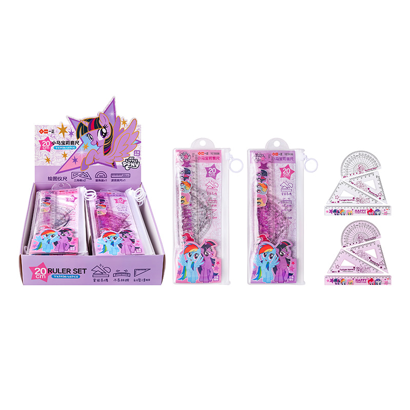 YZ5936 My Little Pony 20cm Linealset