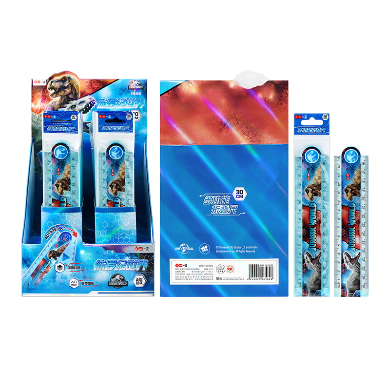 YZ6589 Jurassic World Multifunktions-Klapplineal