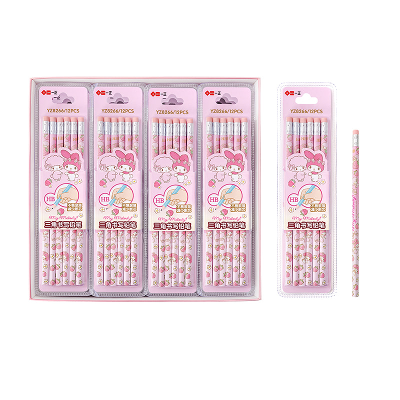 YZ8266 My Melody Dreieckiger Schreibstift Blisterpackung