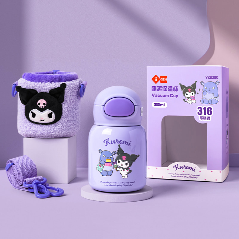 YZ8380 Kuromi Niedliche Thermoskanne