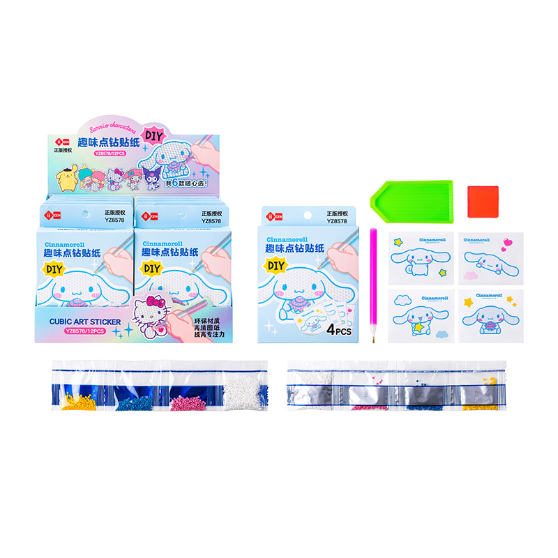 YZ8578 Cinnamoroll Fun Diamantaufkleber