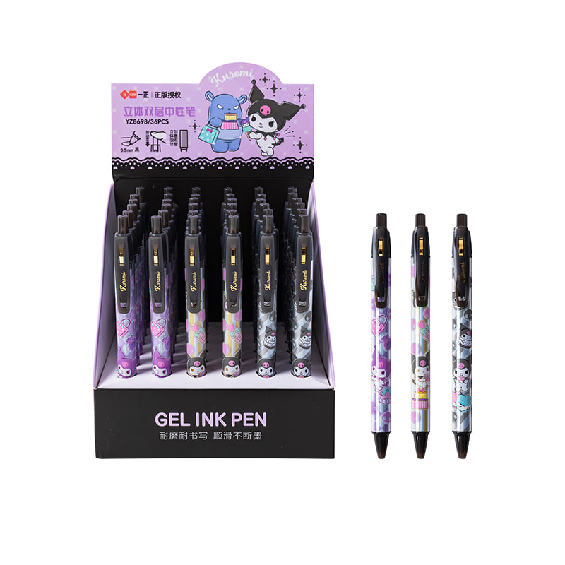 YZ8698 Kuromi 3D Doppelschicht-Gelstift