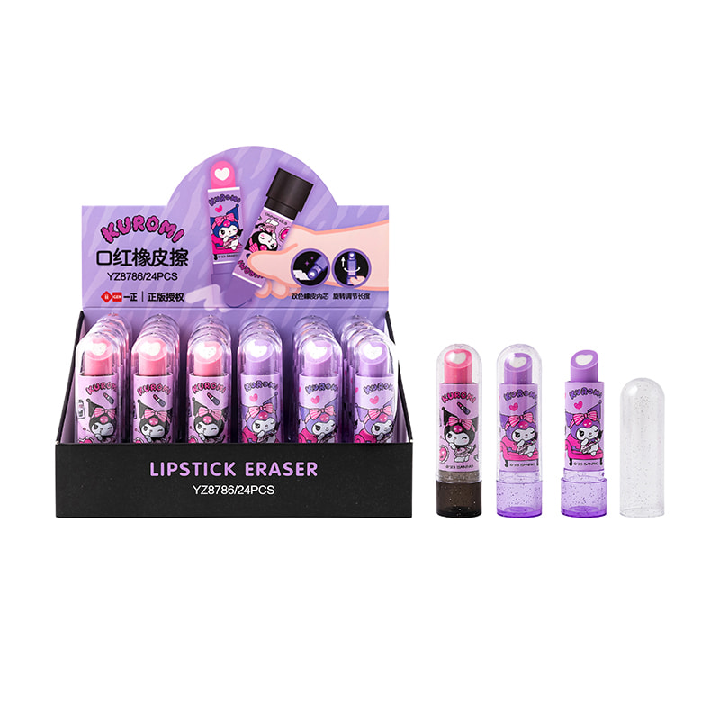 YZ8786 Kuromi Lippenstift-Radiergummi