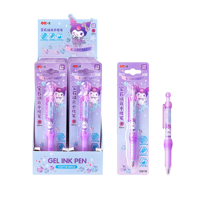YZ9779 Kuromi Gem Gewichtsreduzierender Gelstift
