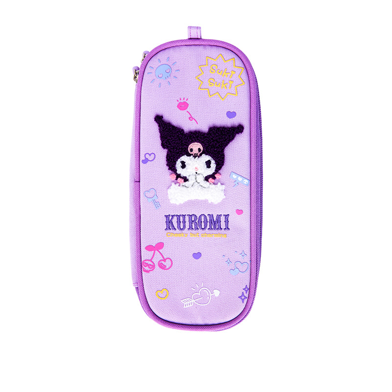 YZ9879 Kuromi Handtuch bestickte Federmäppchen