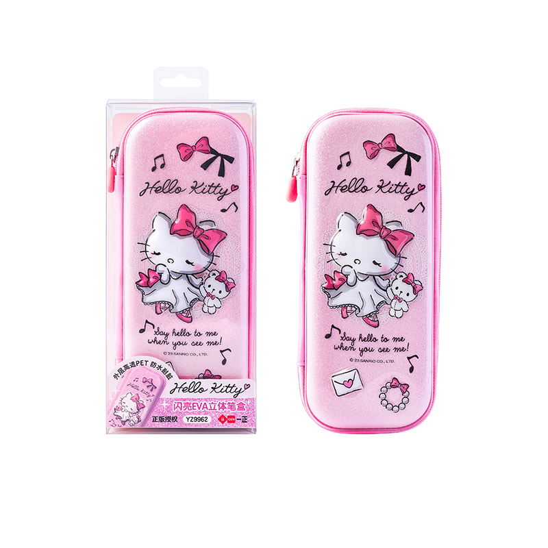 YZ9962 HELLO KITTY Glänzendes EVA 3D-Bleistiftetui