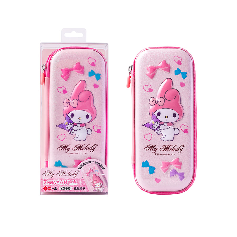YZ9963 My Melody Glänzendes EVA 3D-Bleistiftetui