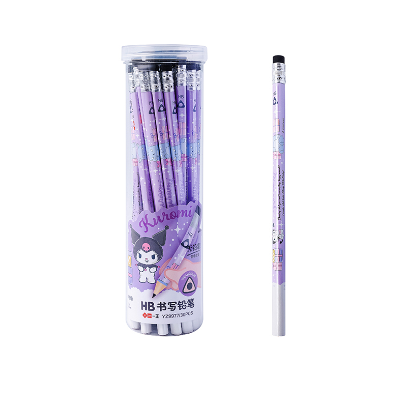 YZ9977 Kuromi HB Dreiecksstift (Eimer)