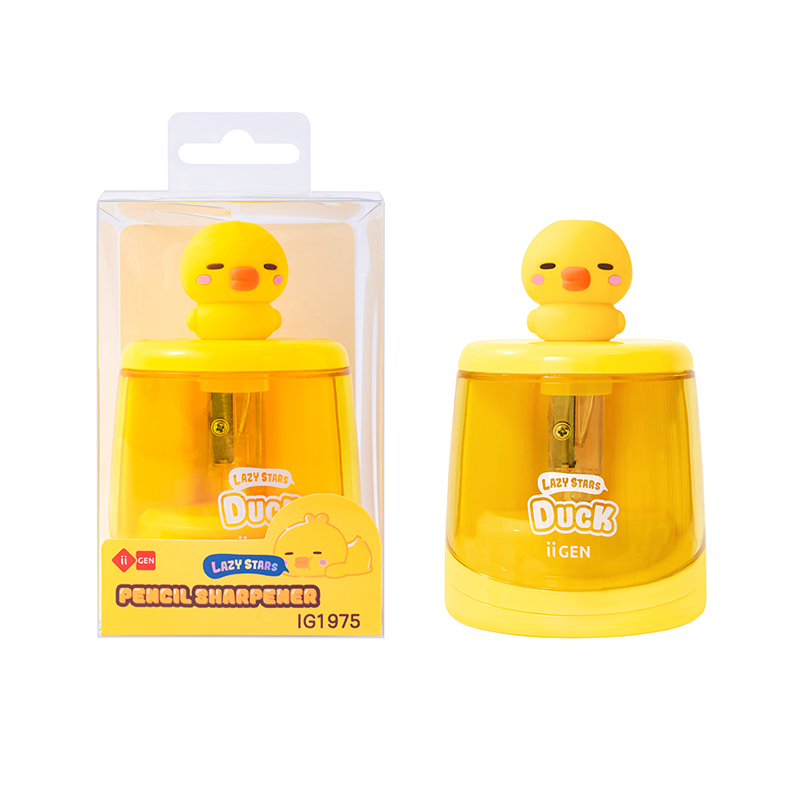 IG1975 Elektrischer Bleistiftspitzer „Little Yellow Duck“