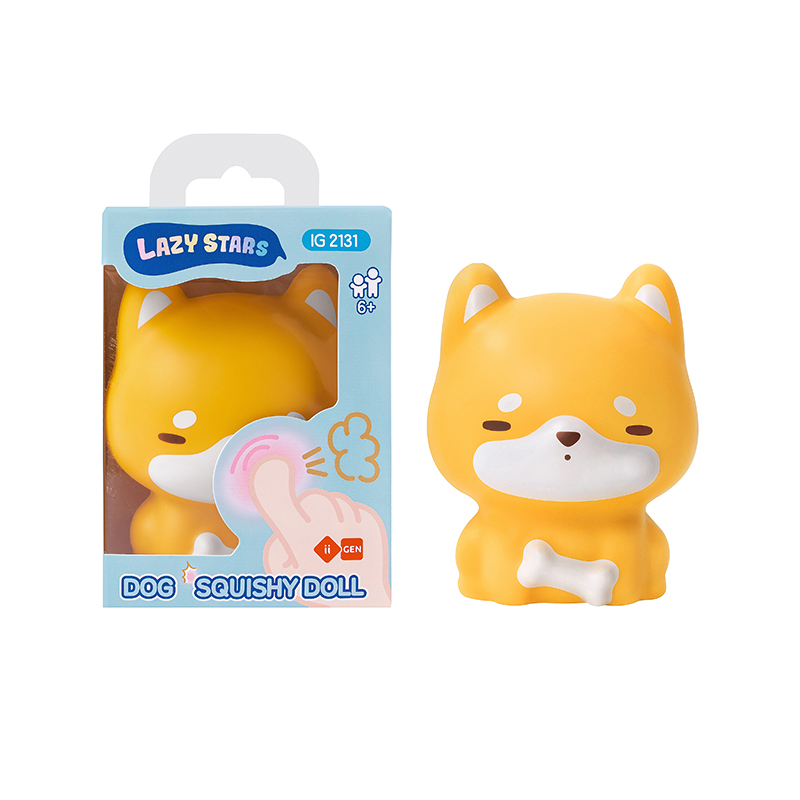 IG2131 PU-Schaum Stressabbau Shiba Inu Figur