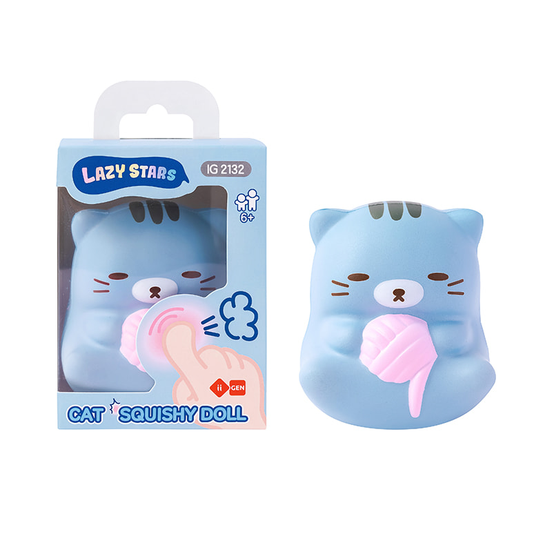 IG2132 PU-Schaum Stressabbau Katzenfigur