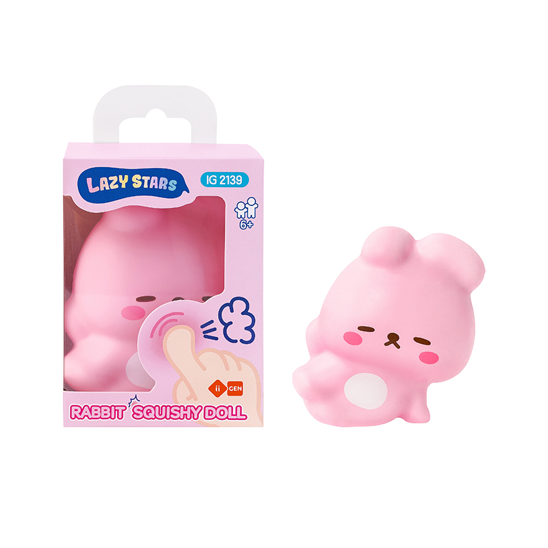 IG2139 PU-Schaumspielzeug Kaninchen-Stressabbaufigur