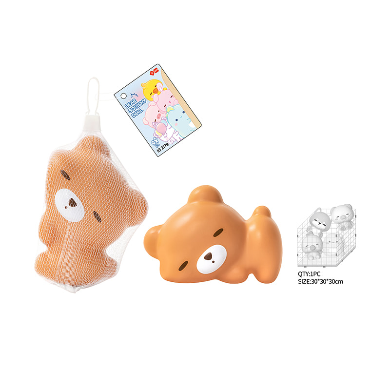 IG2179 PU-Schaumspielzeug Braunbär Stressabbau Figur