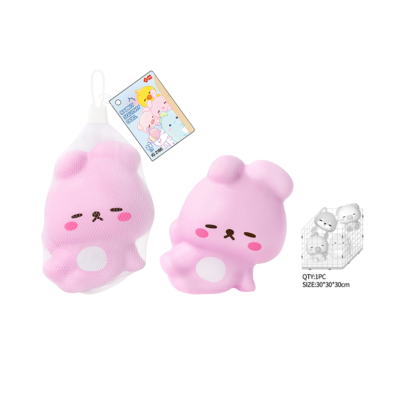 IG2186 PU-Schaumspielzeug Kaninchen-Stressabbaufigur