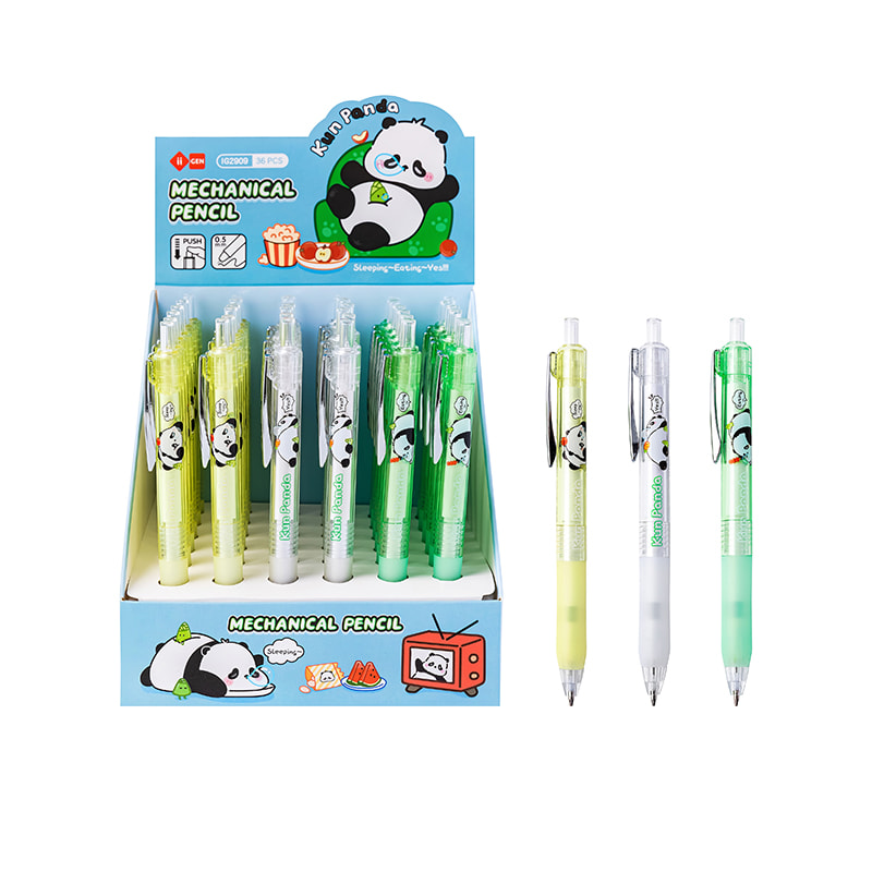 IG2909 Kun Panda Druckbleistift mit Metallclip