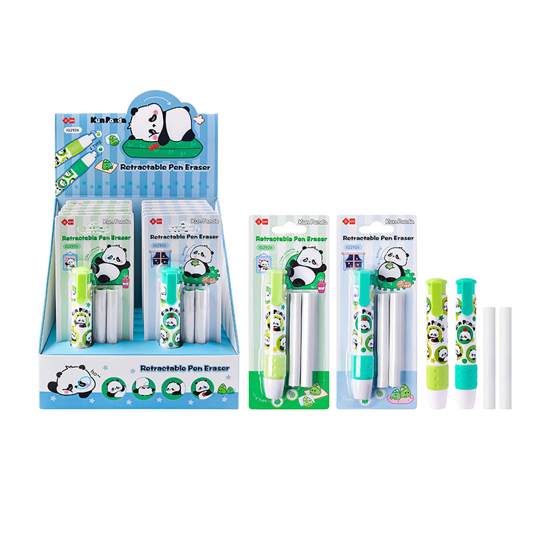IG2926 Kun Panda Push-to-Go Radiergummi-Set