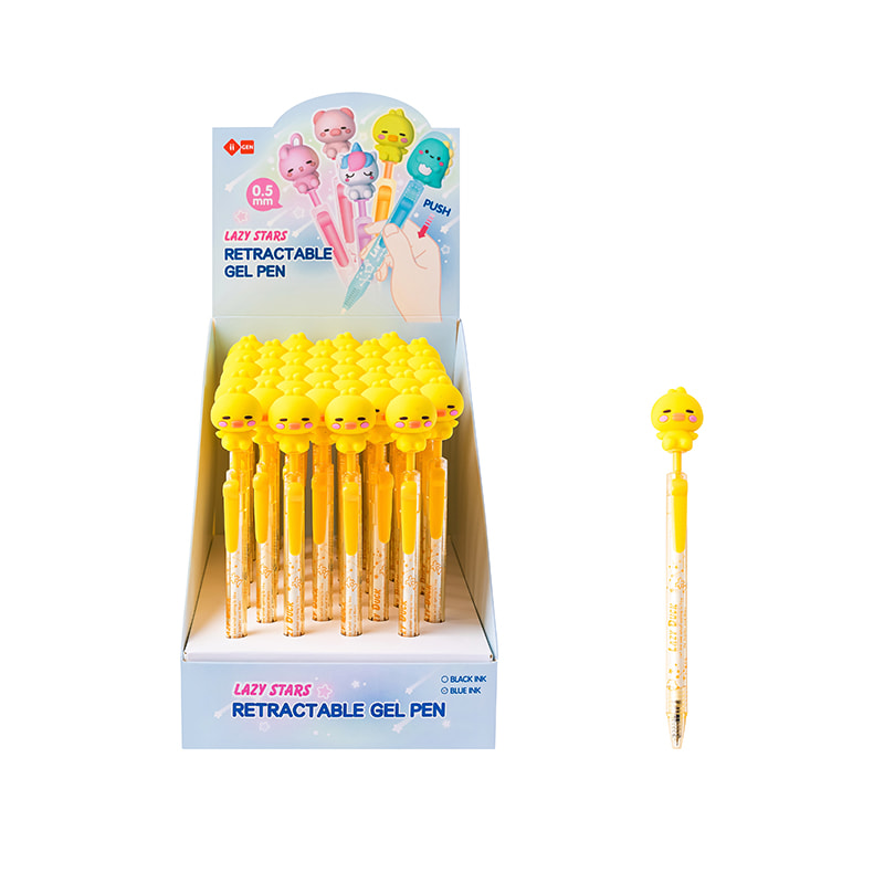 IG3713 Duck Side-Click Gel Pen (Blau)