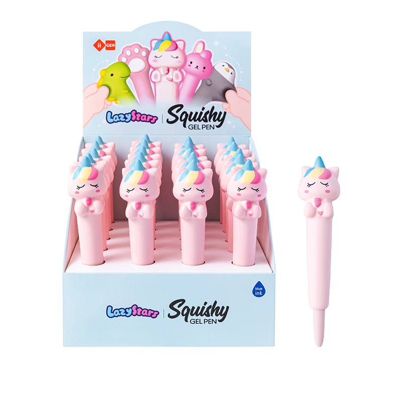 IG3716 Einhorn-Stressabbau-Gelstift (blau)