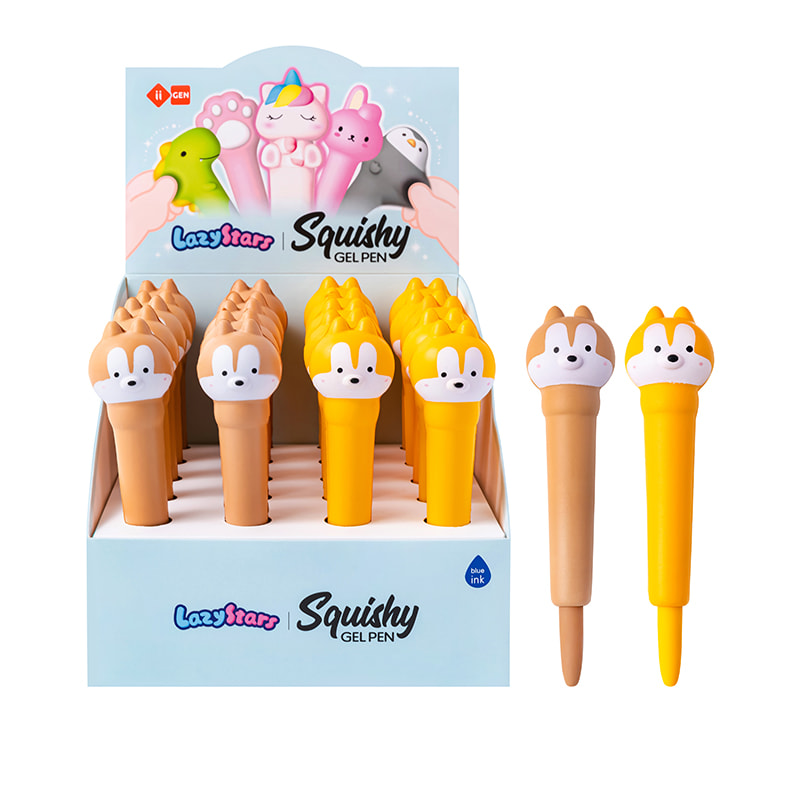 IG3723 Eichhörnchen-Stressabbau-Gelstift (Blau)