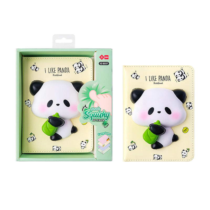 IG6037 Panda Squishy Notizbuch