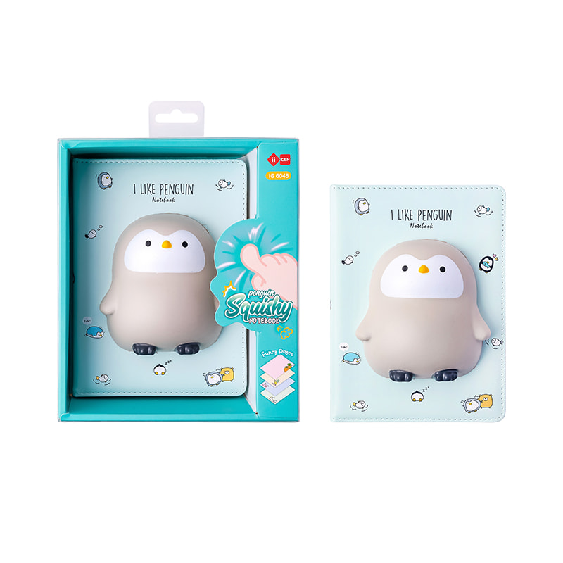 IG6048 Penguin Squishy Notizbuch