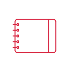 Süßes Cartoon-Skizzenbuch mit Spiralbindung